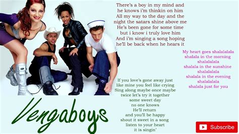 vengaboys vengabus lyrics|vengaboys shalala lala lyrics.